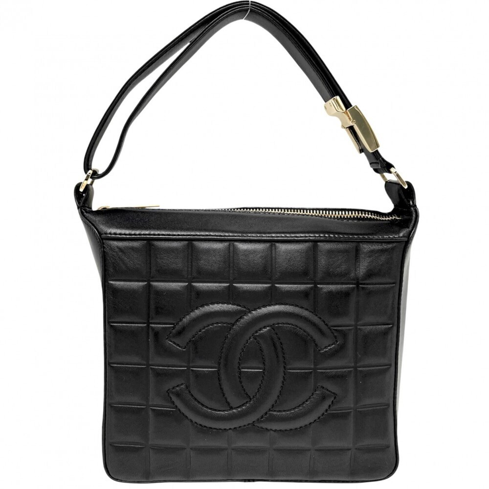 Chanel handbag for women, chocolate bar design, Coco Mark, semi-shoulder bag,...